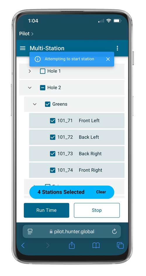 Pilot Navigator App edits custom station notes for team-wide clarity