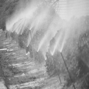 Competitor nozzle that is misting all over the place